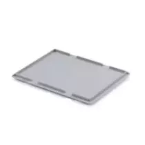 Couvercle Euronorm gris 400x300mm