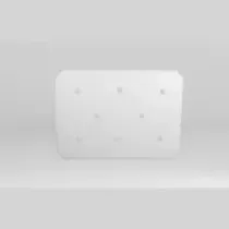 Planche nylon avec trou pour bac 400L 825x620x10mm