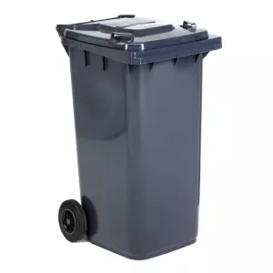 Poubelle 240L grise 580x725x1070mm