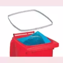 Anneau de soutien poubelle alu pour poubelle 80L