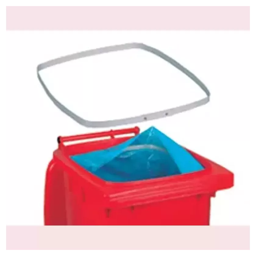 Anneau de soutien poubelle alu pour poubelle 80L