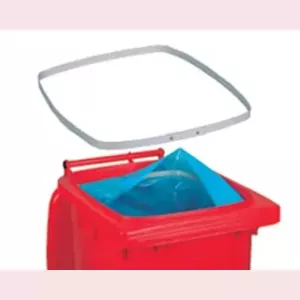 Anneau de soutien poubelle alu pour poubelle 120L