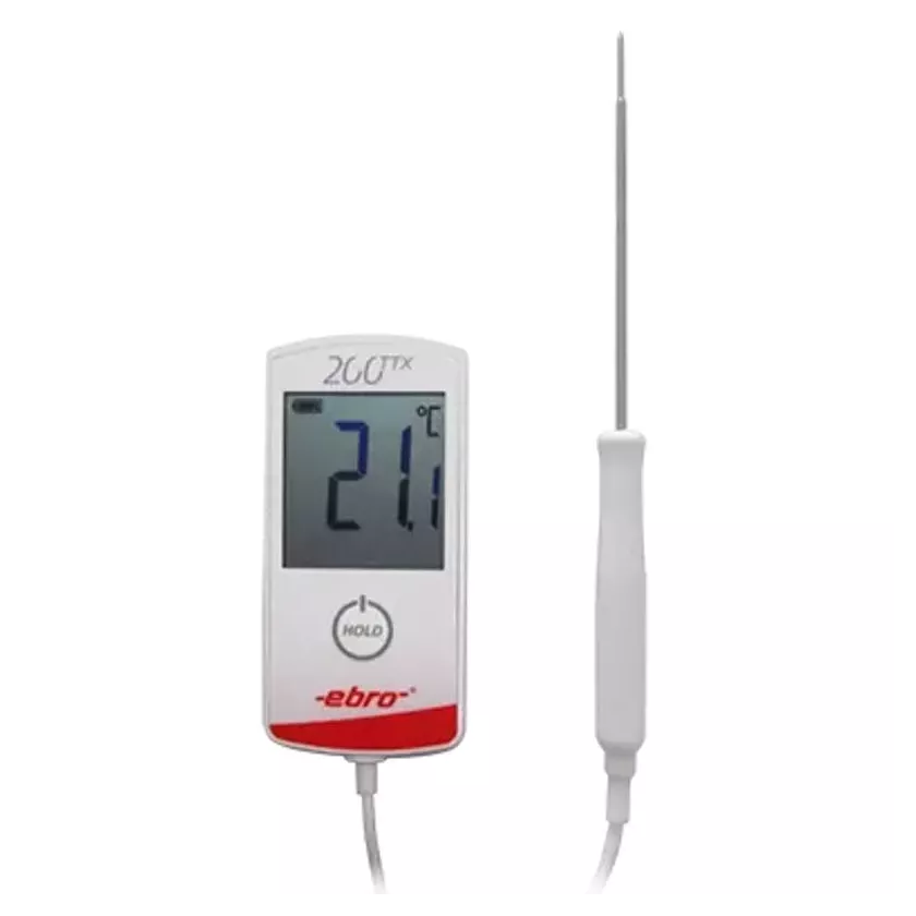 Thermometre sonde TTX200 Ebro cable silicone 60cm