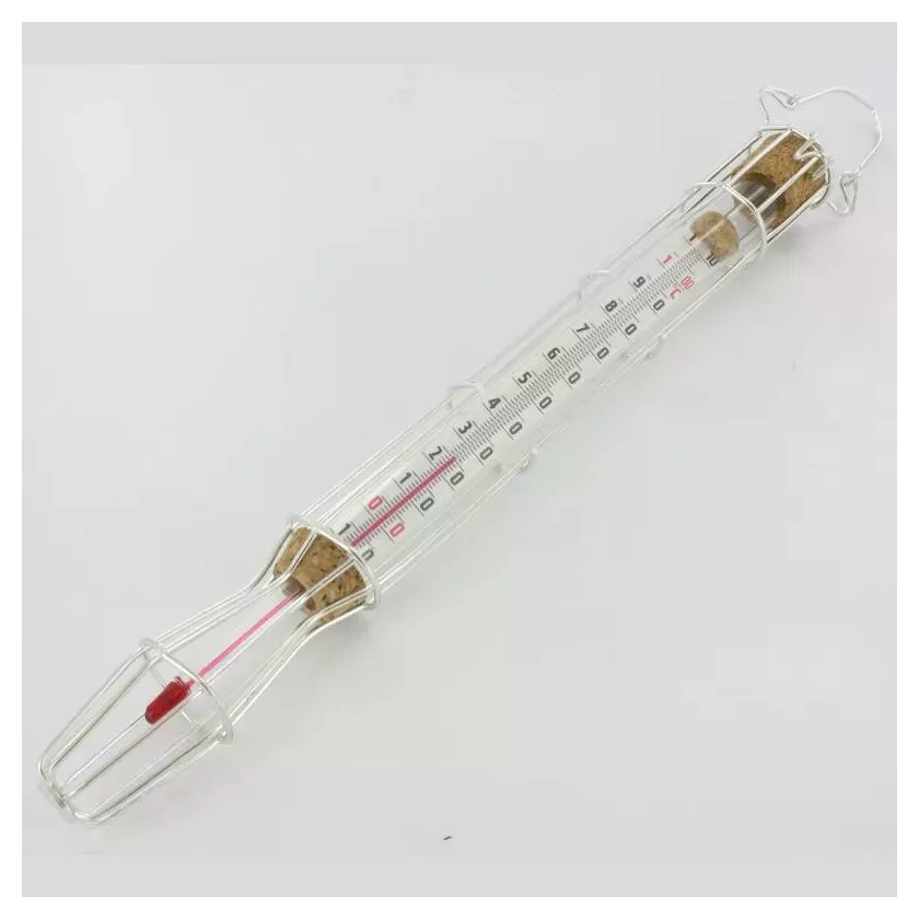 Thermometre ebullition fil 0 a plus 100 degres C