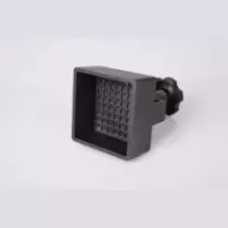 Presse hamburger carre 9x9cm teflon - carreaux