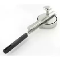 Presse hamburger d10cm ronde avec spatule