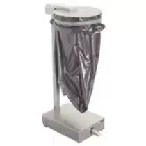 Support sac poubelle 110L inox 350x520x1015mm