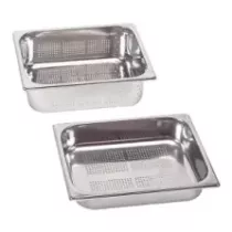 GN bac 1-2 100mm perfore inox 325x265x100mm