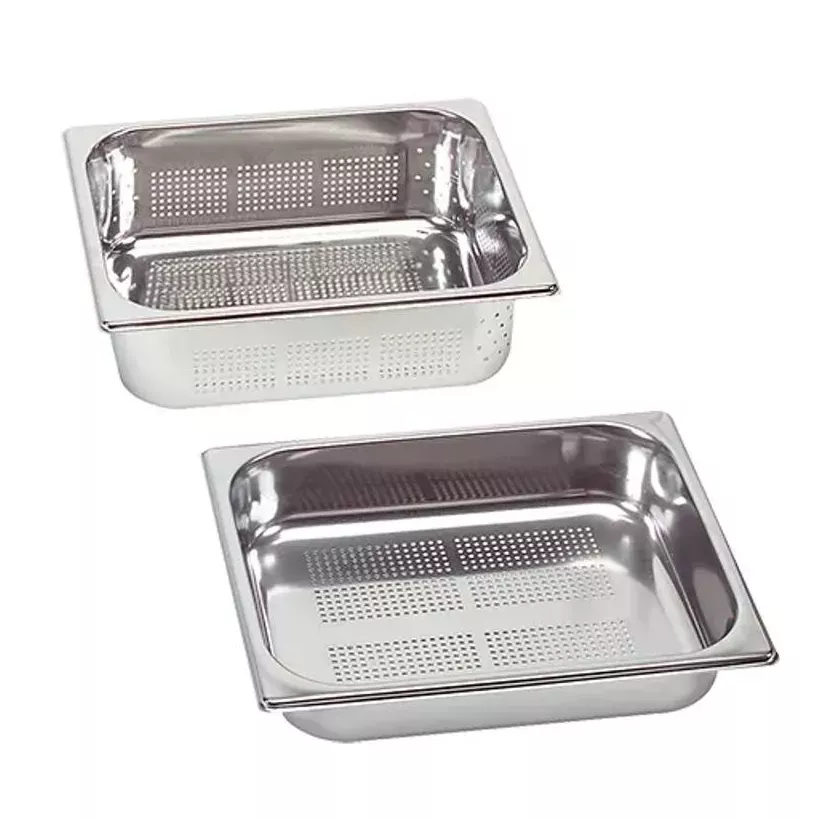 GN bac 1-2 100mm perfore inox 325x265x100mm