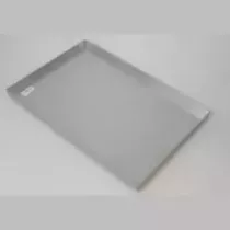 Plaque four 400x600x30mm inox