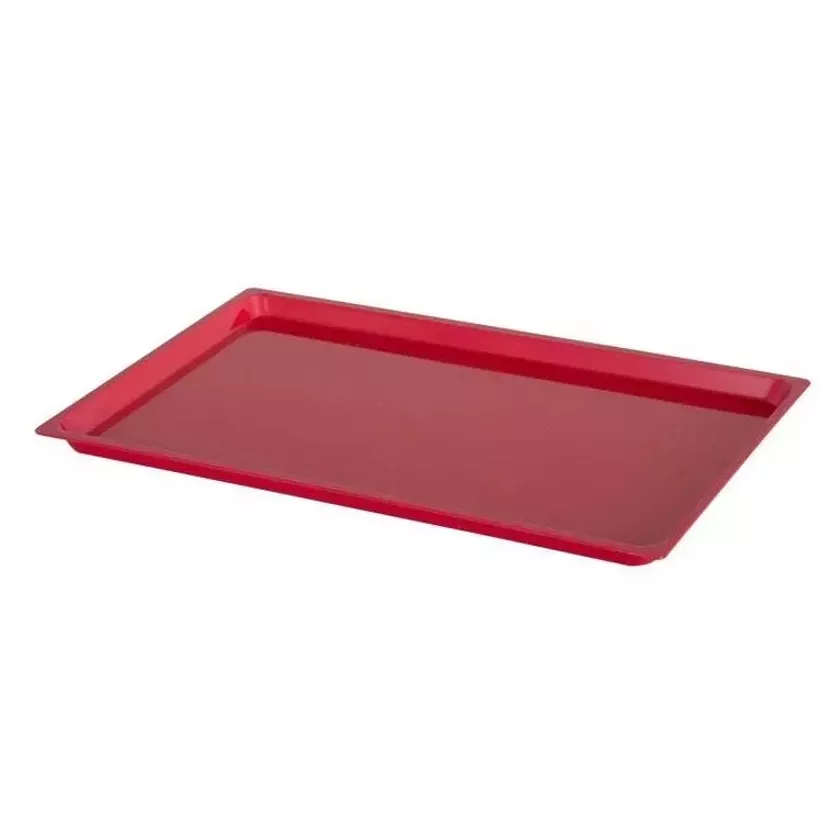 Plateau euronorm ABS rouge 400x600mm synthetique