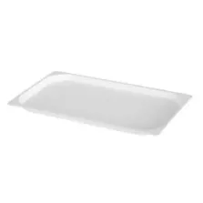 Plat gastronorm 1/1 ABS blanc 530x320mm synthetique