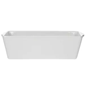Ravier pate ceramique blanc 270x115x80mm