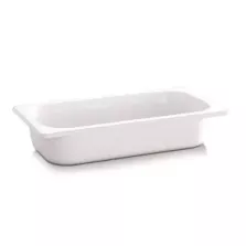 Melamine GN bac 1-3x65mm blanc 325x176x65mm