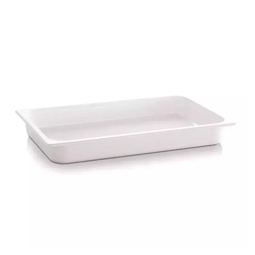 Melamine GN bac 1-2x65mm blanc 325x265x65mm