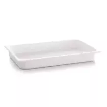 Melamine GN bac 1-1x65mm blanc 530x325x65mm