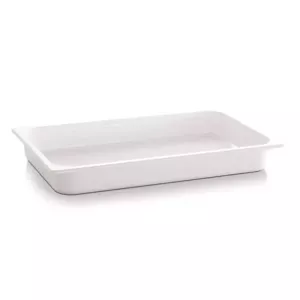 Melamine GN bac 1-1x65mm blanc 530x325x65mm