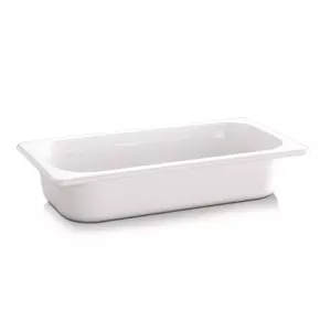 Melamine GN bac 1-4x65mm blanc 265x162x65mm