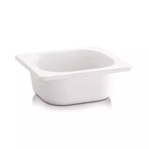 Melamine GN bac 1-6x100mm blanc 176x162x100mm