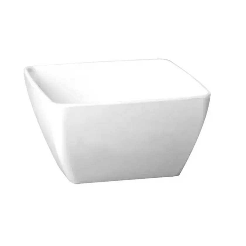 Plat melamine Pure blanc 190x190x90mm