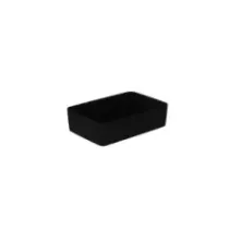 Plat melamine noir 175x260x70mm