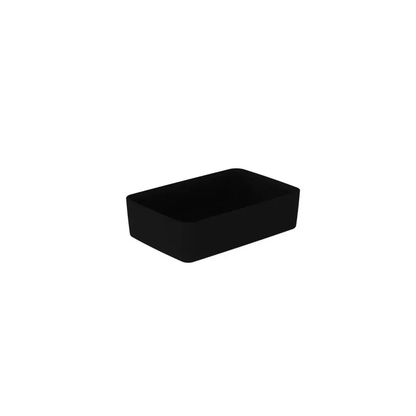 Plat melamine noir 175x260x70mm