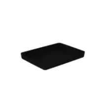 Plat melamine noir 345x260x40mm