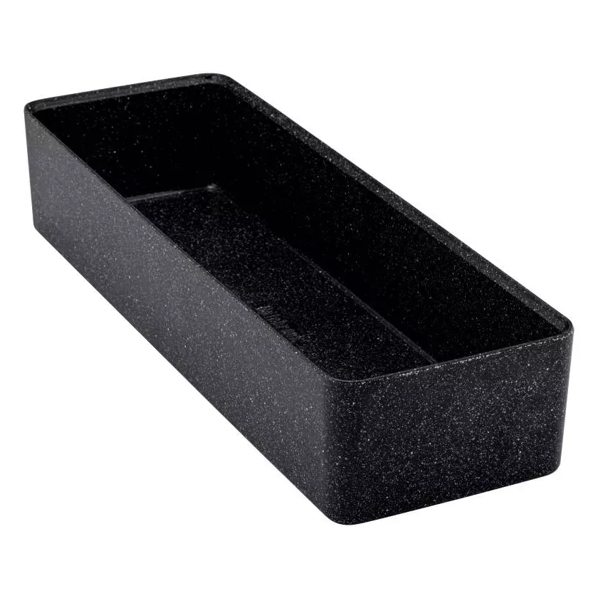 Plat melamine noir marbre 175x520x100mm