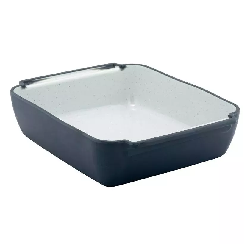 Plat melamine gris retro 325x265x80mm