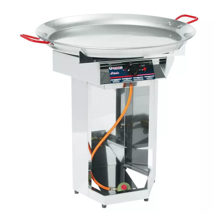 Grill a gaz avec poele party d80cm Fiesta