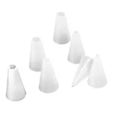 PVC douilles buses 7 pieces lisse