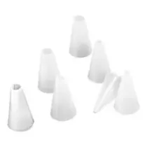 PVC douilles buses 7 pieces lisse