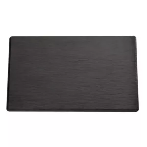 Plat de presentation melamine 1/2 GN 325x265mm ardoise