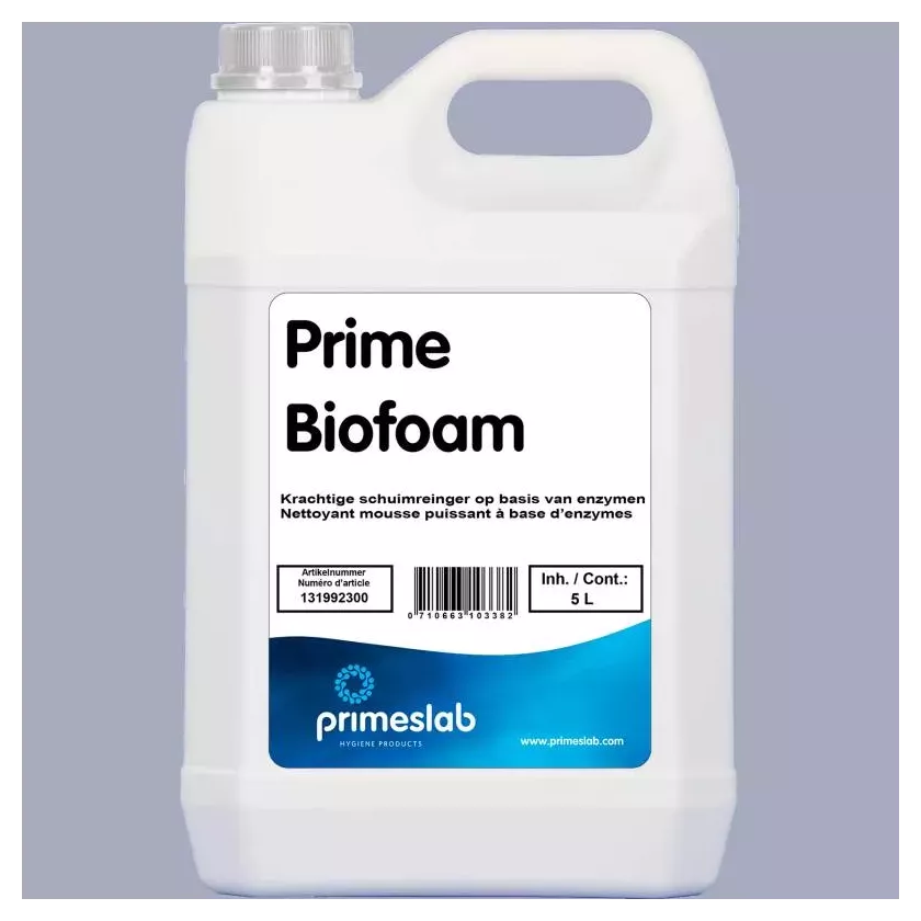 Nettoyant mousse enzyme Prime BioFoam 5L
