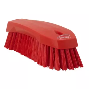 Brosse à main dure rouge