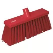 Balai extérieur 300mm dur rouge