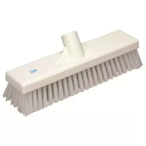 Brosse pour le sol 300mm dure blanche
