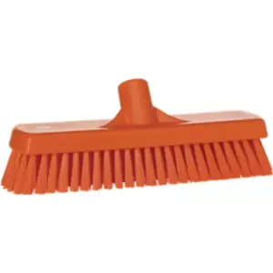 Brosse pour le sol 300mm dure orange