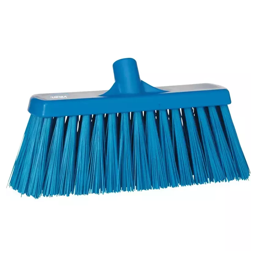 Balai extérieur 300mm dur bleu