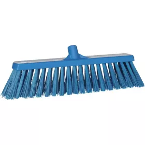 Balai extérieur 520mm dur bleu