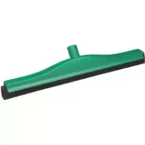 Raclette 500mm vert caoutchouc noir fixe