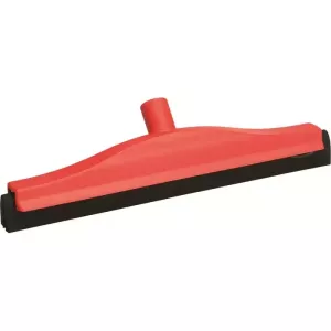 Raclette 500mm rouge caoutchouc noir fixe