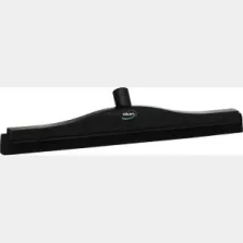 Raclette 500mm noir caoutchouc noir fixe