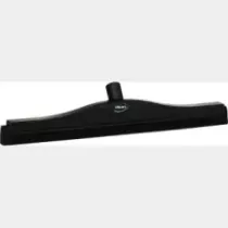 Raclette 500mm noir caoutchouc noir fixe