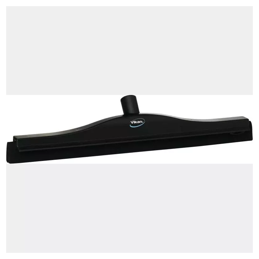 Raclette 500mm noir caoutchouc noir fixe