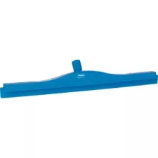 Raclette 600mm bleu caoutchouc bleu pivot double lame