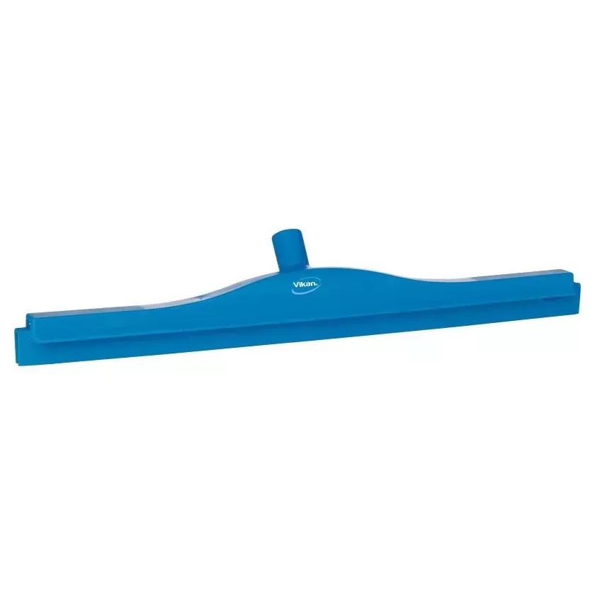 Raclette 600mm bleu caoutchouc bleu pivot double lame