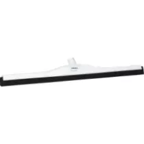 Raclette 700mm blanc caoutchouc noir fixe