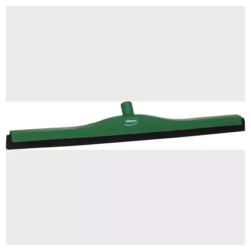 Raclette 700mm vert caoutchouc noir fixe