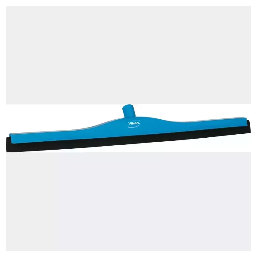 Raclette 700mm bleu caoutchouc noir fixe